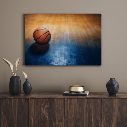 تابلو دکوراتیو ورزشی توپ بسکتبال Basketball ball