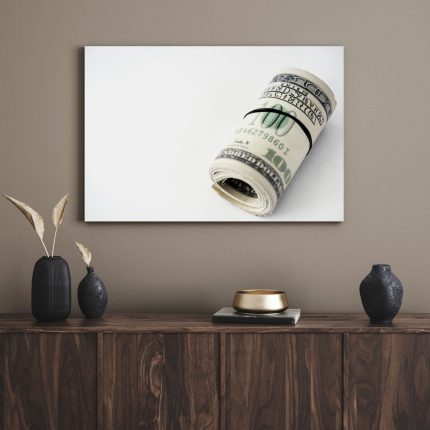 تابلو دکوراتیو مدرن دلار Dollar
