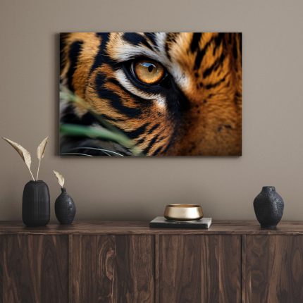 تابلو دکوراتیو حیوانات چشمان ببر eyes of the tiger