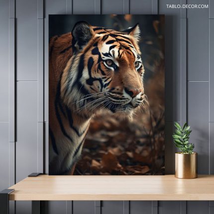 تابلو دکوراتیو حیوانات ببر Tiger