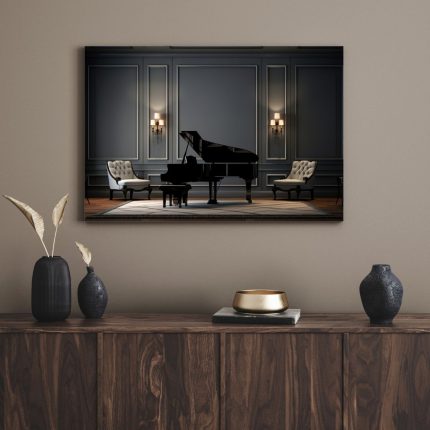 تابلو دکوراتیو مدرن پیانو 1 Piano