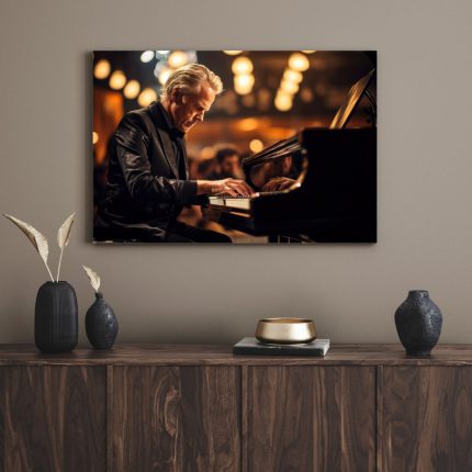 تابلو دکوراتیو مدرن پیانو 3 Piano