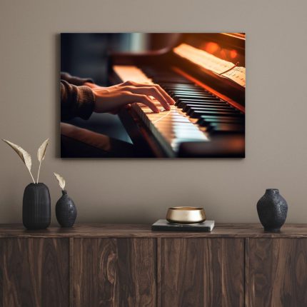 تابلو دکوراتیو مدرن پیانو 7 Piano