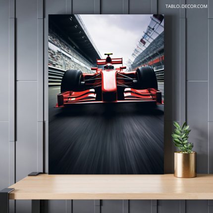 تابلو دکوراتیو مدرن ماشین F1