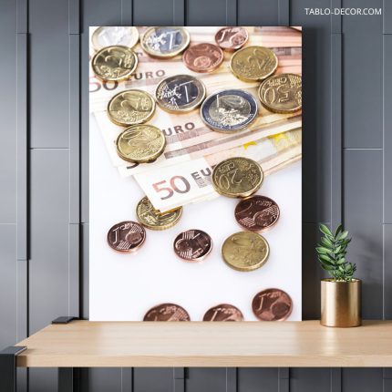 تابلو دکوراتیو مدرن یورو 6 euro