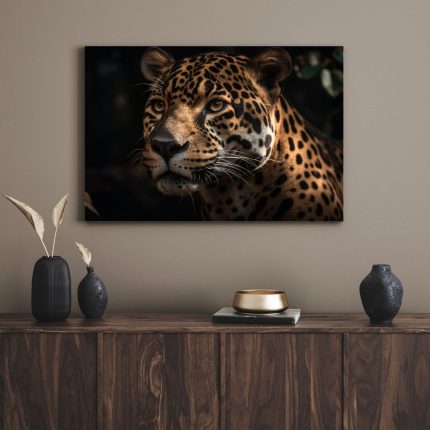 تابلو دکوراتیو حیوانات پلنگ زیبا beautiful leopard