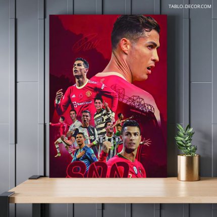 تابلو دکوراتیو فوتبالی کریس رونالدو Chris Ronaldo