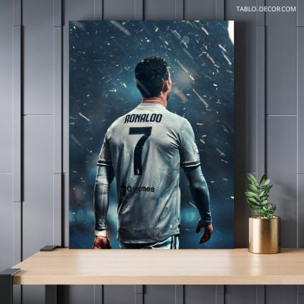 تابلو دکوراتیو فوتبالی بازیکن رونالدو Ronaldo player