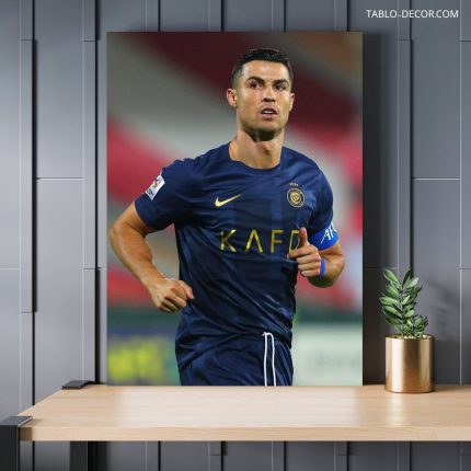 تابلو دکوراتیو فوتبالی رونالدو حرفه ای Professional Ronaldo