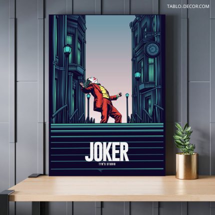 تابلو دکوراتیو مدرن جوکر the joker 6