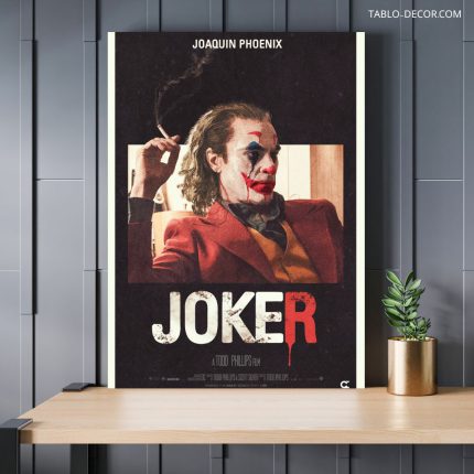 تابلو دکوراتیو مدرن جوکر 9 the joker