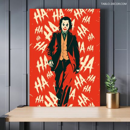 تابلو دکوراتیو مدرن جوکر 10 the joker
