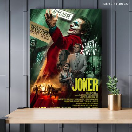 تابلو دکوراتیو مدرن جوکر 11 the joker