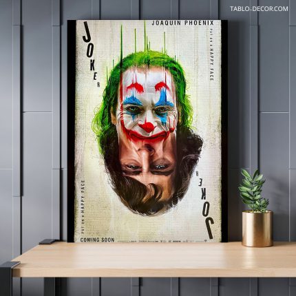 تابلو دکوراتیو مدرن جوکر 12 the joker