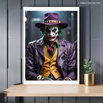 تابلو دکوراتیو مدرن جوکر 14 the joker