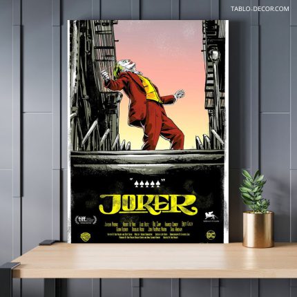 تابلو دکوراتیو مدرن جوکر 20 the joker
