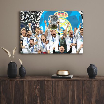 تابلو دکوراتیو ورزشی بازیکنان رئال مادرید Real Madrid players