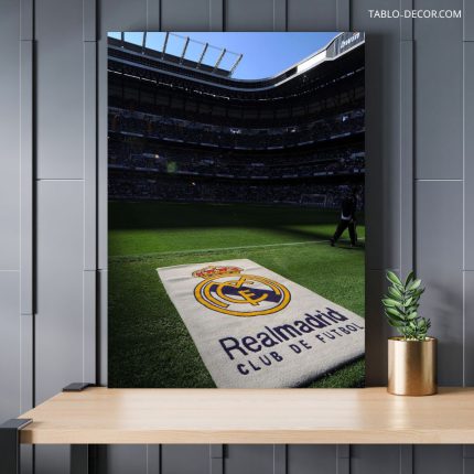 تابلو دکوراتیو ورزشی باشگاه رئال مادرید Real Madrid Club