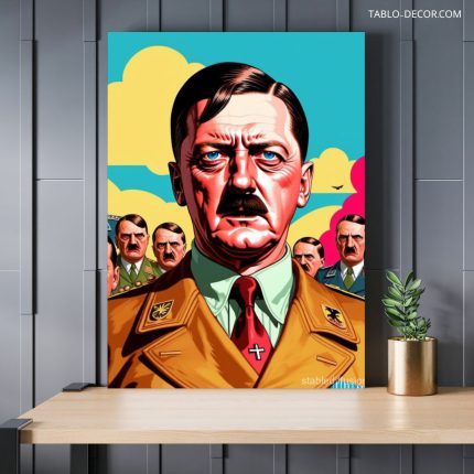تابلو دکوراتیو مدرن آدولف هیتلر 8 Adolf Hitler