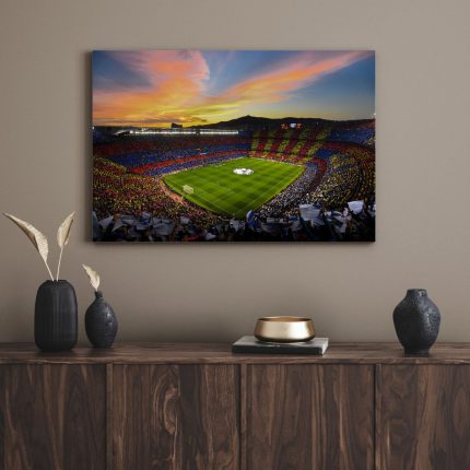 تابلو دکوراتیو ورزشی سالن بازی رئال مادرید Real Madrid game hall