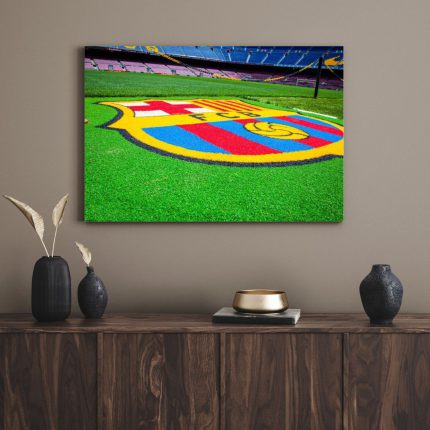 تابلو دکوراتیو ورزشی سالن بازی بارسلونا Barcelona game hall