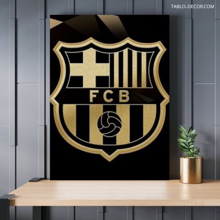 تابلو دکوراتیو ورزشی لوگو بارسلونا Barcelona logo
