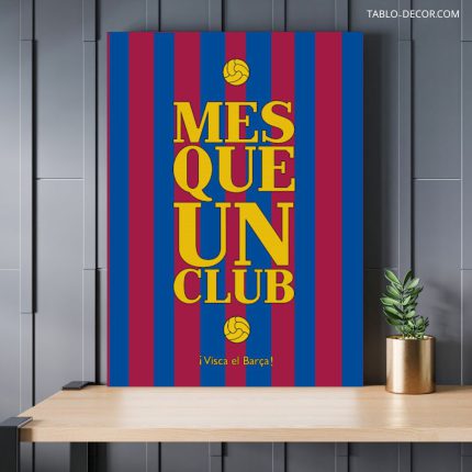 تابلو دکوراتیو ورزشی بارسلونا Barcelona