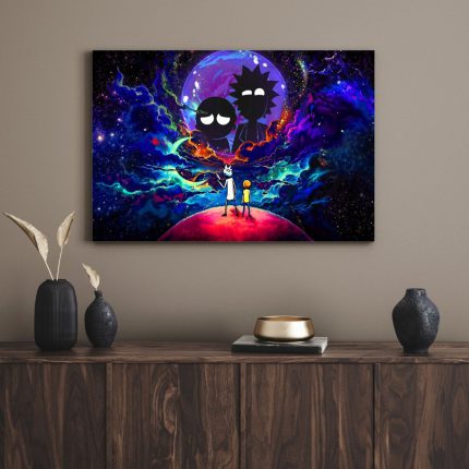 تابلو دکوراتیو کارتونی ریک اند مورتی 1 Rick and Morty