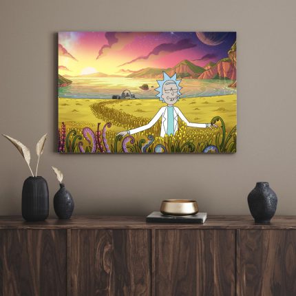تابلو دکوراتیو کارتونی ریک اند مورتی 2 Rick and Morty
