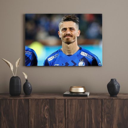 تابلو دکوراتیو ورزشی بازیکن قوی strong player