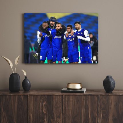 تابلو دکوراتیو ورزشی بازیکنان استقلال Esteghlal players