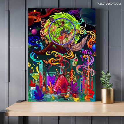 تابلو دکوراتیو کارتونی ریک اند مورتی 12 Rick and Morty