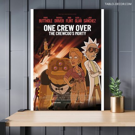تابلو دکوراتیو کارتونی ریک اند مورتی 14 Rick and Morty