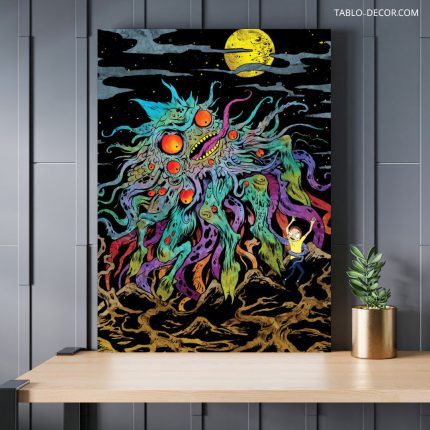 تابلو دکوراتیو کارتونی ریک اند مورتی 19 Rick and Morty