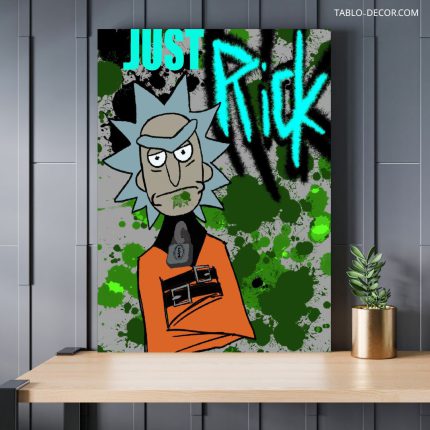تابلو دکوراتیو کارتونی ریک اند مورتی 23 Rick and Morty