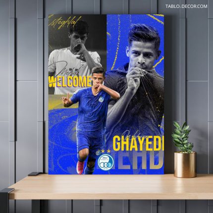 تابلو دکوراتیو ورزشی بازیکن قوی strong player