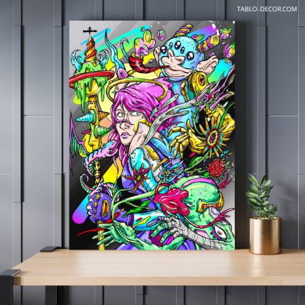 تابلو دکوراتیو کارتونی ریک اند مورتی 26 Rick and Morty