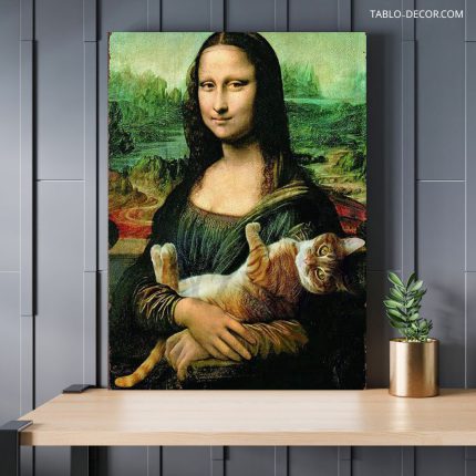 تابلو دکوراتیو دیجیتال آرت مونالیزا 2 Mona Lisa