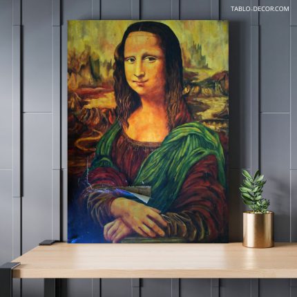 تابلو دکوراتیو دیجیتال آرت مونالیزا 6 Mona Lisa