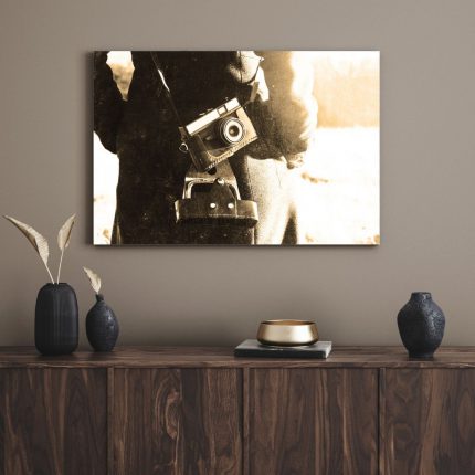 تابلو دکوراتیو کلاسیک دوربین عکاسی Photography camera