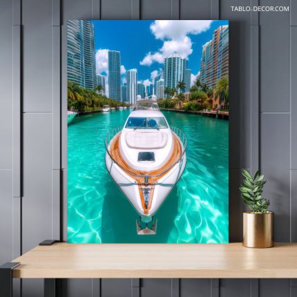 تابلو کشتی لاکچری luxury ship