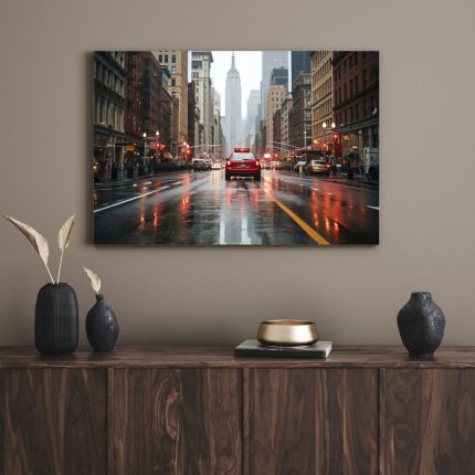 تابلو دکوراتیو مدرن خیابان زیبا Beautiful street