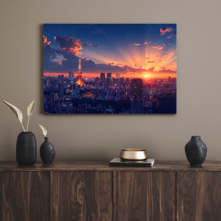 تابلو غروب آفتاب sunset