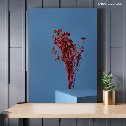 تابلو دکوراتیو مینیمال گل خاص special flower