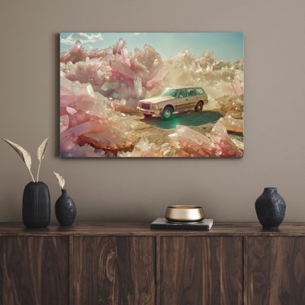 تابلو دکوراتیو فانتزی ماشین the car