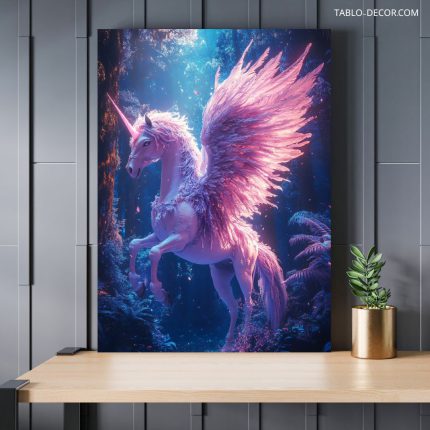 تابلو دکوراتیو حیوانات اسب بال دار winged horse