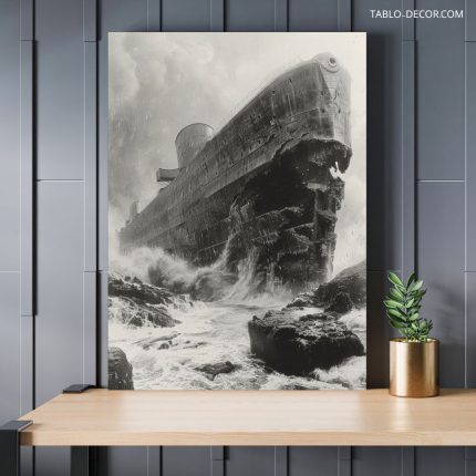 تابلو کشتی تایتانیک 4 Titanic ship