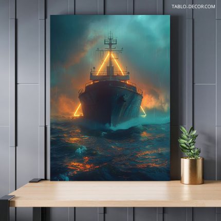 تابلو کشتی تایتانیک 6 Titanic ship