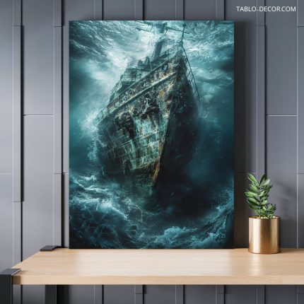 تابلو کشتی تایتانیک 7 Titanic ship
