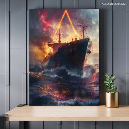 تابلو کشتی تایتانیک 10 Titanic ship